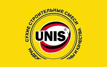 Логотип Unis — сухие строительные смеси