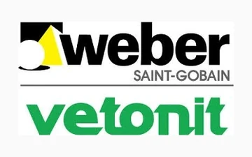 Логотип Weber Vetonit — сухие строительные смеси